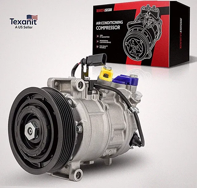 AC Compressor with Clutch Fit for Audi Q5 2013-2023 3.0L/3.0T, A4/A5/A6 Quattro