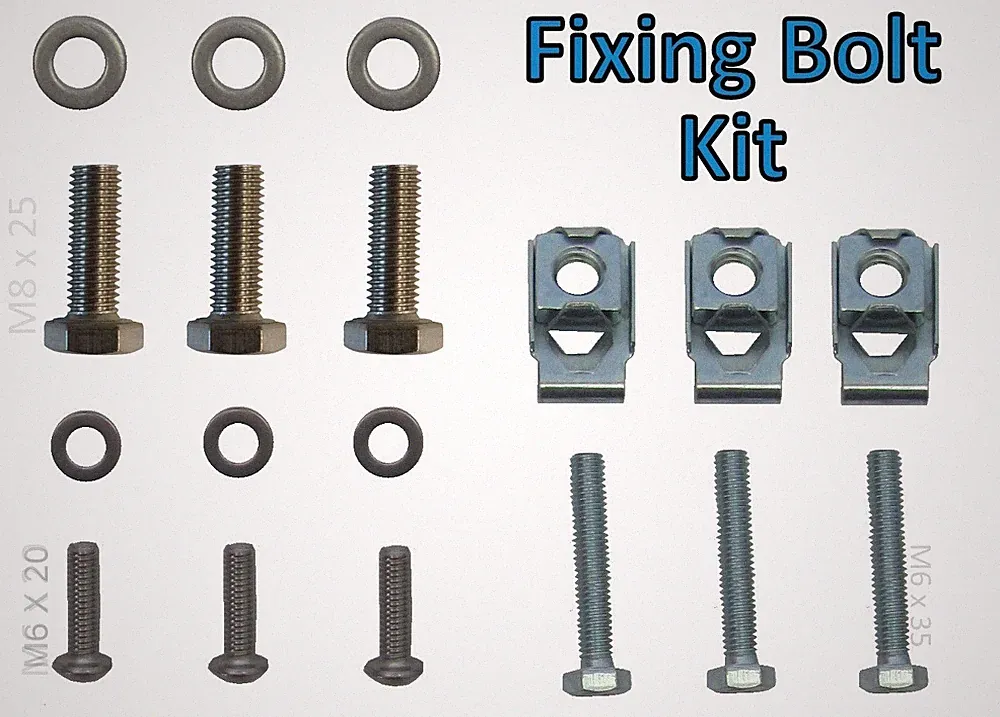 Air suspension compressor fixing bolt kit for Land Rover Discovery 3 fitting nut
