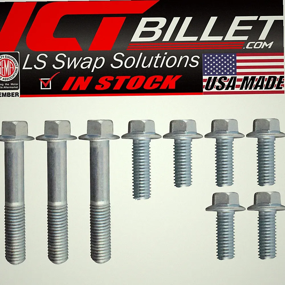 BOLT KIT ONLY A/C Air Conditioner Compressor Bracket 12554026 LS Truck