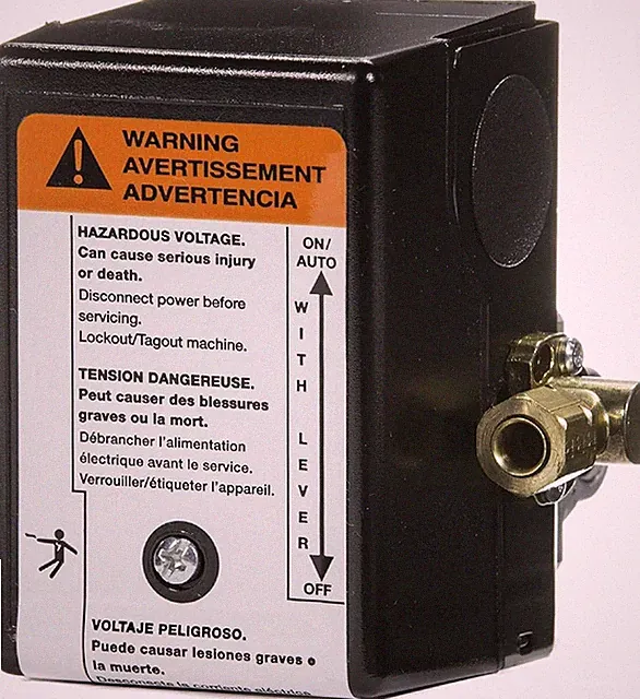 Ingersoll-Rand Pressure Switch for Two Stage Compressor